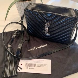 SAINT LAURENT Calfskin Matelasse LouLou Bag